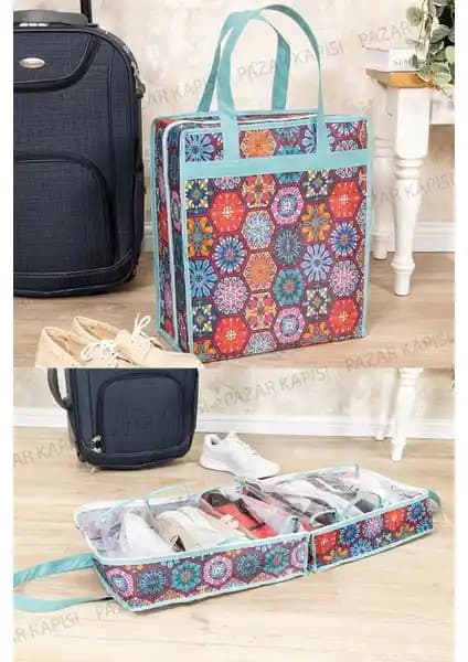 Pratik ve Dayanıklı Seyahat Tipi Ayakkabı Hurcu ile Düzenli Seyahatler