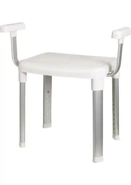 Primanova Capadoccia Kollu Banyo Sandalyesi Güvenli ve Konforlu Oturma Çözümü