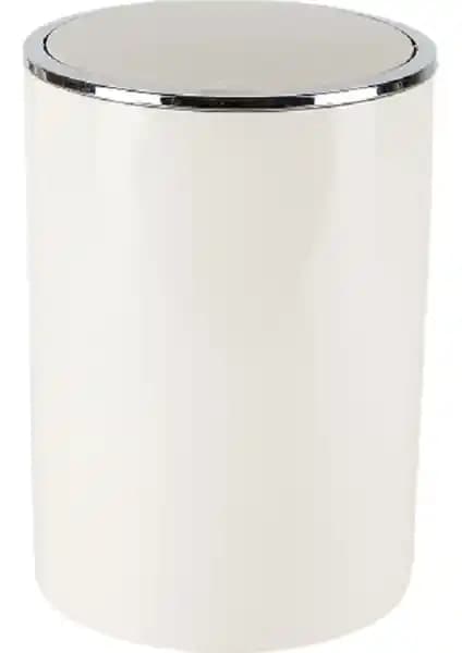 Primanova Lenox Bej 6 Litre Çöp Kovası Modern Tasarımıyla Kullanışlılık Sunar