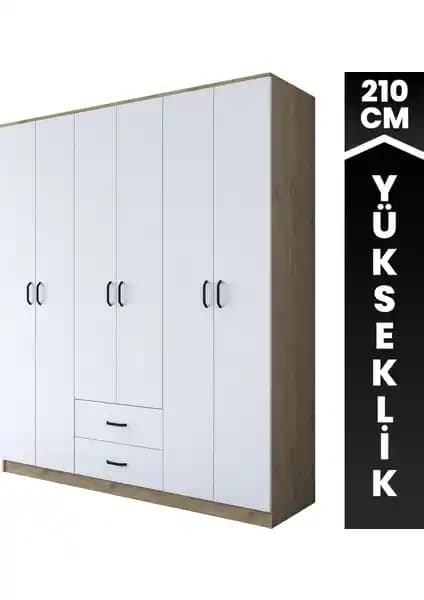 Rani BA113 Geniş Gardırop Modern Tasarım ve Fonksiyonellik Sunan Şık Depolama Çözümü