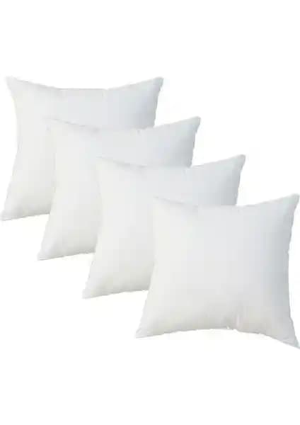 RealHomes 4'lü Dekoratif Silikonlu Kırlent İç Yastığı Estetik ve Konfor Sunar