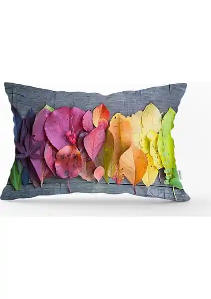 RealHomes Dijital Baskılı Dikdörtgen Yastık Kırlent Kılıfı Modern ve Dayanıklı Dekorasyon Parçası