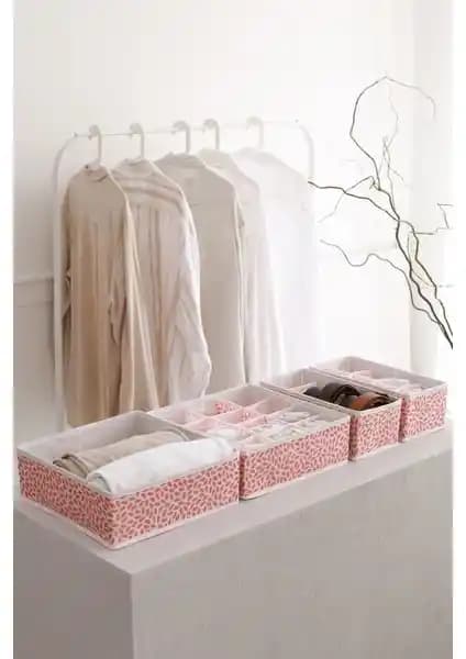 Rek Home 4'lü Pudra Çocuk Odası Dolap Çekmece İçi Düzenleyici Özellikleri ve Kullanım Avantajları