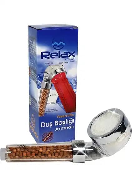 Relax Stream LED Işıklı %50 Su Tasarruflu Duş Başlığı ile yenilikçi banyo deneyimi
