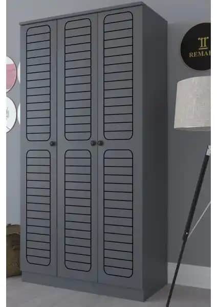 Remaks Fuga 3 Kapaklı Elbise Dolabı Sağlıklı ve Fonksiyonel Tasarımıyla Öne Çıkar