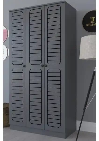 Remaks Fuga 3 Kapaklı Elbise Dolabı Sağlıklı ve Fonksiyonel Tasarımıyla Öne Çıkar