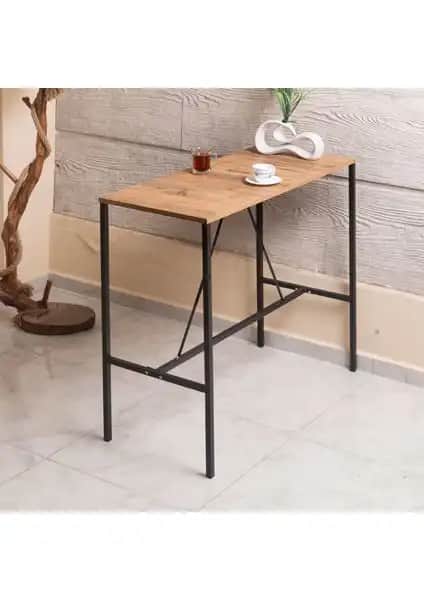 RetoDesign 100/45 Modern Endüstriyel Bar Masası Dayanıklı ve Şık Tasarım