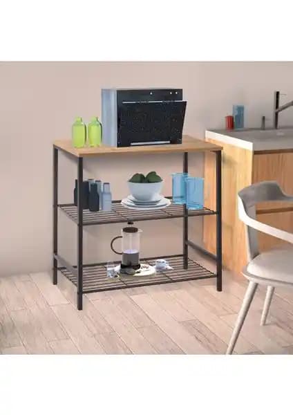 RetoDesign Atlantik Çam Çok Amaçlı Raf: Modern ve Fonksiyonel Depolama Çözümü