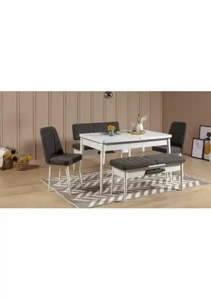 Reysa Mobilya Sembol Extra Masa Takımı Modern ve Dayanıklı Tasarım Özellikleriyle