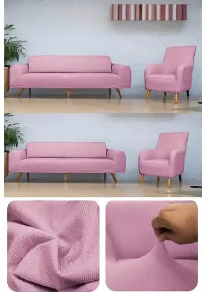 Riselerhome Lastıklı Esnek Koltuk Kanepe Kılıfı Takımı: Modern ve Pratik Koruma Çözümü