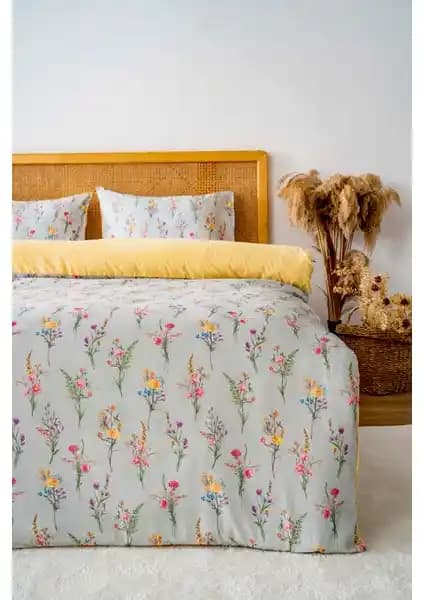 Riva İstanbul Begonvil Tek Kişilik Nevresim Seti Konfor ve Şıklık Sunan Modern Tasarım