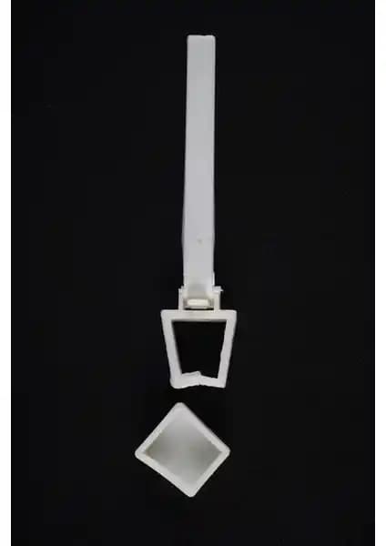 Rustik Tarzda Perde Korniş Ray Kelepçesi ve Kapak Seti ile Dekorasyonunuzu Tamamlayın