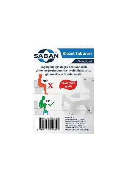 Sabanbaba Klozet Taburesi Sağlıklı ve Ergonomik Oturma Çözümü 85 Karakter