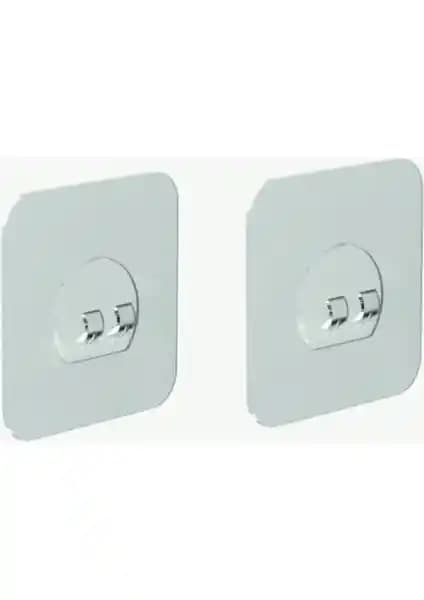 Sağlam ve Pratik Yapışkanlı Askılık Sticker Seti ile Alanlarınızı Düzenleyin