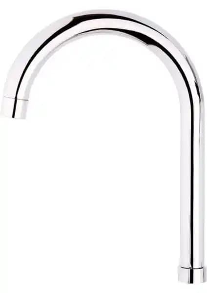 Sandalcılar Delta Model Kuğu Mutfak Evye Borusu Modern Tasarım ve Dayanıklılık