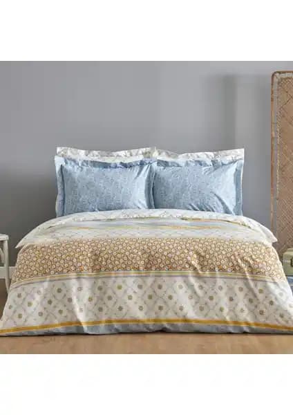 Sarah Anderson Carlene Sarı Çift Kişilik Nevresim Takımı Estetik ve Konfor Sunar