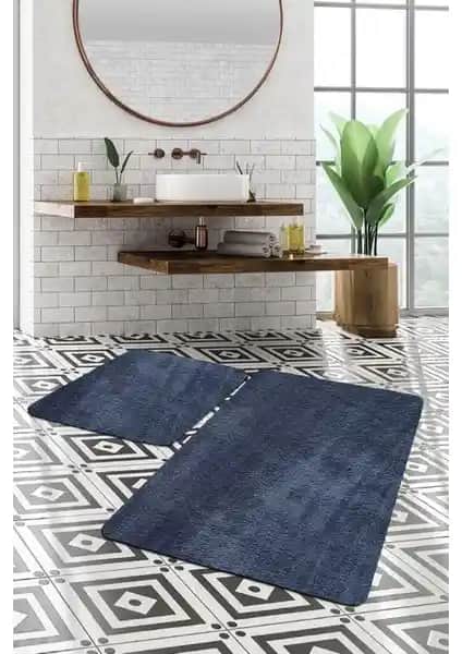 Sarar 2'li Büyük XL Boy Post Peluş Banyo Takımı Gri Renkli, Konfor ve Estetiği Bir Arada Sunar