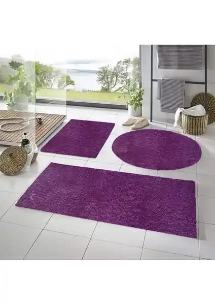 Sarar XL Büyük Boy Banyo Paspası Üçlü Takım Konfor ve Güvenlik Sağlar