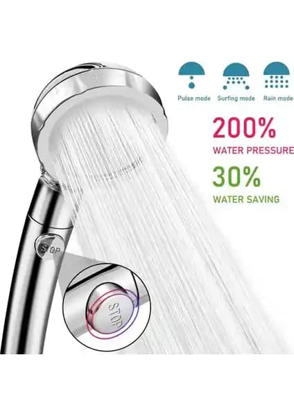 Sarıcı Gerçek Su Tasarruflu 3 Fonksiyonlu Banyo Duş Başlığı İncelemesi ve Kullanım Avantajları