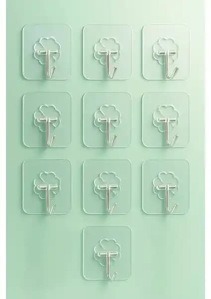 Sas Haus Şeffaf Duvar Askısı: Kolay Montaj ve Yüksek Taşıma Kapasiteli Çok Amaçlı Askı