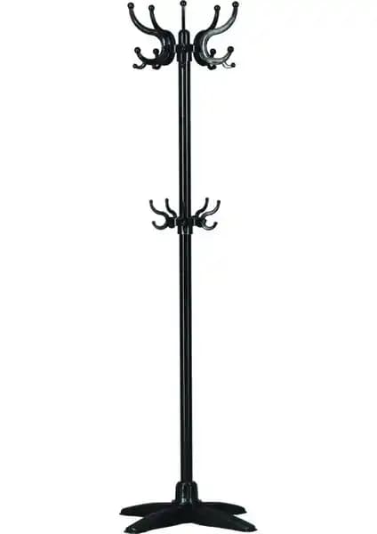 Ser Spor Siyah Ayaklı Portmanto Askılık Modern ve Dayanıklı Tasarım Özellikleri