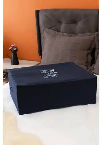 Serstil Büyük Boy Baza Altı Lacivert Hurç ile Pratik ve Estetik Depolama Çözümü