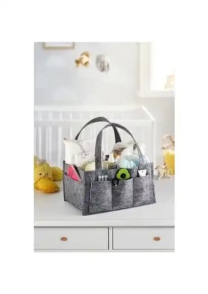 Serstil Keçe Anne Bebek Bakım Çantası: Şık, Pratik ve Dayanıklı Organizer