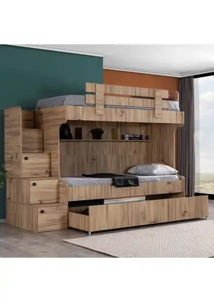 Setay Viva Yavrulu Ranza: Dayanıklı ve Çok Amaçlı Çocuk Odası Yatakları