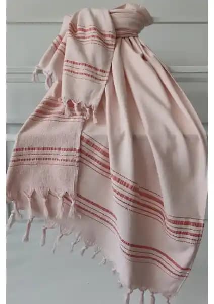 Sevim Tek Yüzlü Pamuk Havlu Peştemal Yavruağzı Modern ve İşlevsel Tasarım