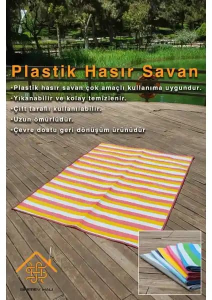 Simerev Halı Hasır Savan Mat: Çok Amaçlı ve Dayanıklı Outdoor ve Indoor Kullanım
