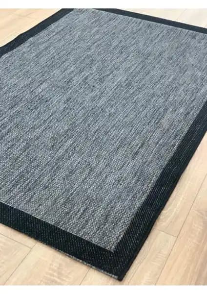 Sisal Bordürlü Jut Hasır Halı 9714 Modern ve Dayanıklı Dekorasyon Unsuru