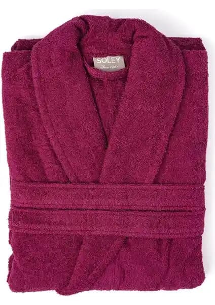 Soley Minerva %100 Pamuk Unisex Bornoz - Yüksek Kaliteli ve Konforlu Tasarım