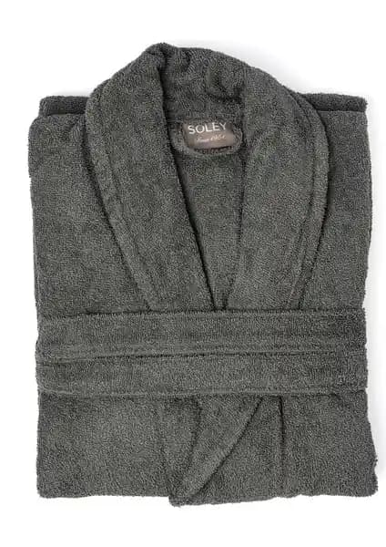 Soley Minerva %100 Pamuklu Yumuşak Bornoz Günlük ve Spa Kullanımı İçin Uygun