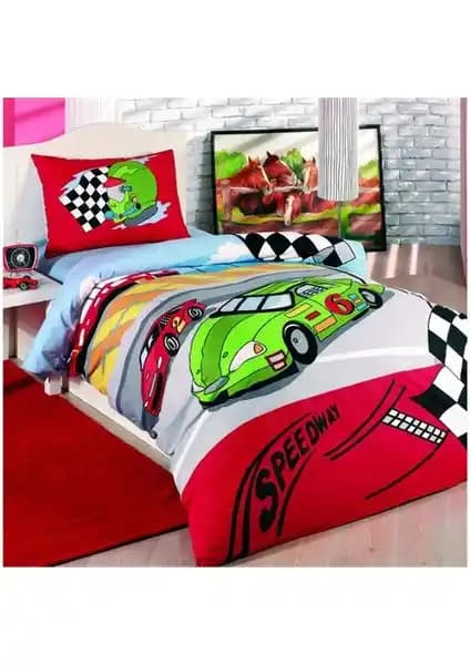 Taç Kristal Speedway Ranforce Tek Kişilik Nevresim Takımı: Modern ve Dayanıklı Yatak Takımı Özellikleri