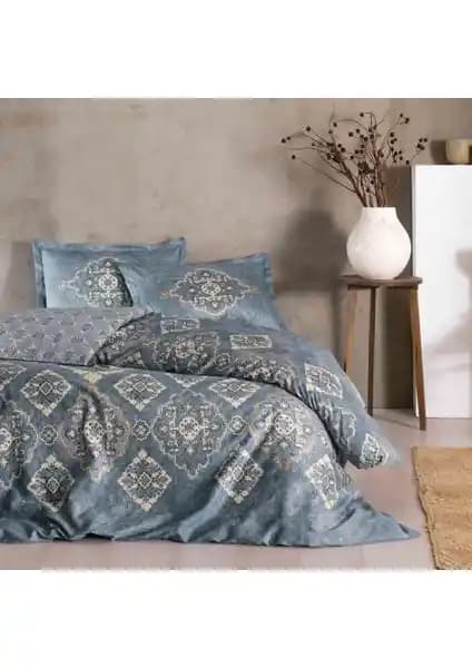 Taç Marilla Pamuk Saten Çift Kişilik Nevresim Takımı - Şıklık ve Konforun Buluşması