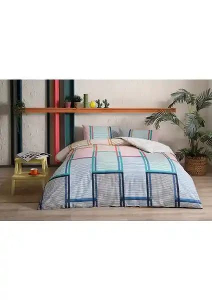 Taç Santana Kırmızı Ranforce Çift Kişilik Nevresim Takımı: Yüksek Kalite ve Şıklık