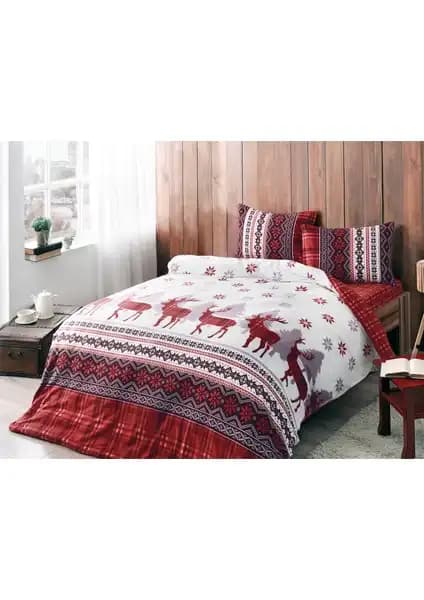 Taç Snow White Flanel Tek Kişilik Nevresim Takımı Estetik ve Konforun Birleşimi