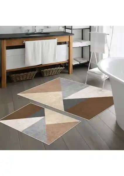 Talia Home Kaymaz Tabanlı Yıkanabilir Banyo Halısı ve Paspası Özellikleri ve Avantajları