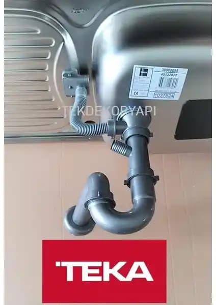 Teka TEKDEKOR TEKA EBM 45 İnfantil-od Model Uyumlu Dayanıklı Evye Sifon Takımı