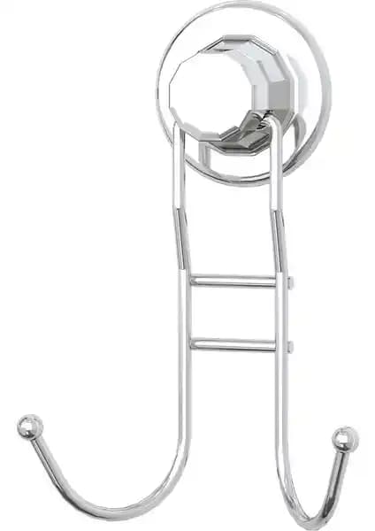 Tekno-tel Vakumlu 2'li Askı Krom DM236: Estetik ve Güçlü Askı Çözümü