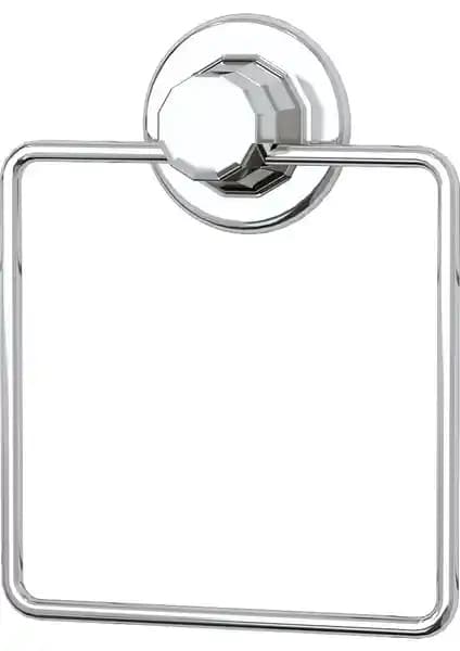 Tekno-tel Vakumlu Kare Havluluk Krom DM234: Modern ve Pratik Banyo Aksesuarı