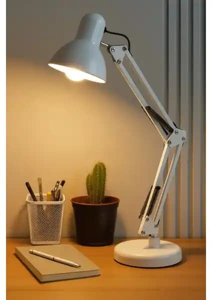 Telvesse Masa Lambası Akrobat Yaylı Metal ile Modern ve Fonksiyonel Aydınlatma Çözümü