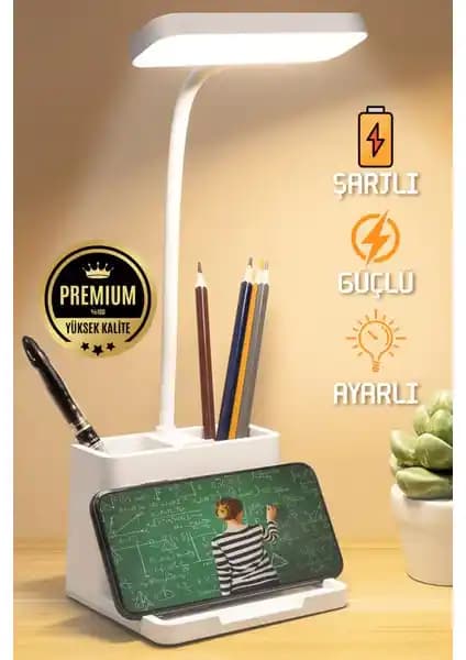 Telvesse Şarjlı Çok Fonksiyonlu Masa Lambası ile Modern ve Pratik Aydınlatma Çözümü