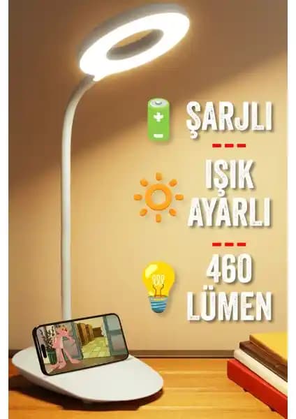 Telvesse Şarjlı Masa Lambası İncelemesi: Modern ve Çok Fonksiyonlu Aydınlatma Çözümü