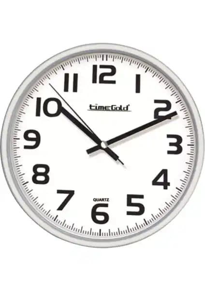 Time Gold Dune Duvar Saati 28cm Şık ve Sessiz Tasarımıyla Modern İç Mekanlara Uygun