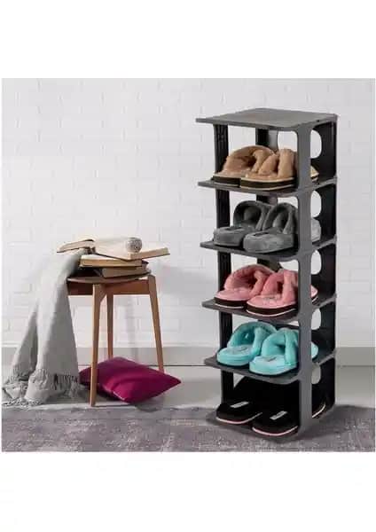 Trend Maison Antrasit Lüks Ayakkabılık Modern ve Pratik Tasarımıyla Ev Dekorasyonunuza Şıklık Katıyor