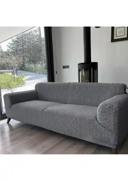 Tuchmall Jakarlı Koltuk Örtüsü: Estetik ve Dayanıklı Tasarım ile Modern Dekorasyon