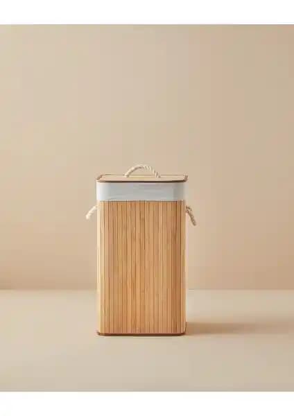 Türkçe Home Şık Katlanabilir Çamaşır Sepeti: Estetik ve İşlevsellik Bir Arada