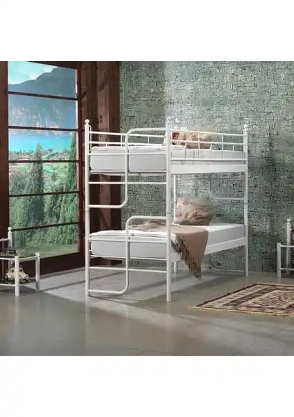 Unimet Armas Metal Ranza 90x200: Modern ve Fonksiyonel Tasarımla Uzun Ömürlü Yatak Çözümü