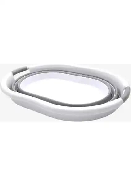 Ural Store Katlanır Çamaşır Sepeti 38 Lt Gri: Pratik ve Dayanıklı Çözüm